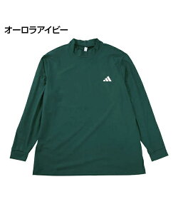 【大きいサイズ】バックグラフィック長袖モックネックシャツ【ADIDAS GOLF(アディダスゴルフ)】メンズ 3XL 4XL 5XL ビッグサイズ