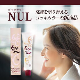 ゴッホカラー NUL ヌル 美容師専売 美容室向け 白髪対応 ヘアカラー エイジング毛 大人髪 低アルカリ発想 サロンカラー 業務用