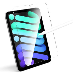 ガラスフィルム iPad Mini7 (A17 Pro) 2024/ iPad Mini 6 (2021 第6世代) 用 8.3インチ 強化 ガラス 日本旭硝子製 9H 液晶保護フィルム 飛散防止 指紋防止 気泡防止 撥水撥油 HDクラリ For-iPa