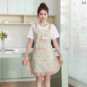 スタイリッシュなエプロン家庭用キッチン用汚れから守る女性用女王様風のイメージかわいい料理用エプロン腰周りの作業服。