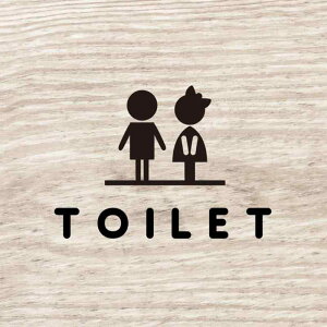 nicotto ���[���T�C�� �h�A�X�e�b�J�[ TOILET �g�C�� �V�[�� ���킢�� �j�� �؂蕶�� �J�b�e�B���O�V�[�g 7.7×11cm ����