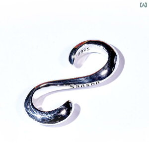 �L�[�z���_�[�@�A�N�Z�T���[�@���^�� SANSON Sansheng Creation 925 �X�^�[ �����O �V���o�[ ���U�[�u���X���b�g S �t�b�N C ���U�[�O�b�Y �X�J�� �A�N�Z�T���[ ���b�N