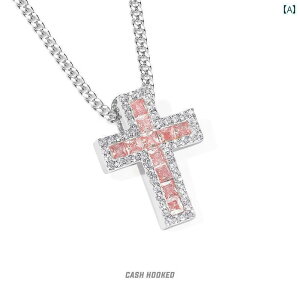 �l�b�N���X�@�\���ˁ@�N���X CASHHOOKED S925 �V���o�[ �S�[���h���b�L FancySquareCross �J���[ ���C���X�g�[�� ���_�[ �X�N�G�A �N���X �q�b�v �z�b�v