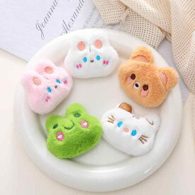 ブローチ レディース かわいい ぬいぐるみ風 立体感 マスコット 雑貨 韓系 韓国風 ファッション小物 装飾品 アクセサリー デコレーション 飾り物 バッグチャーム 帽子アクセ 服用アクセ ギフト おしゃれ 高級感 アニマル ぬいぐるみ 動物 キャラクタ