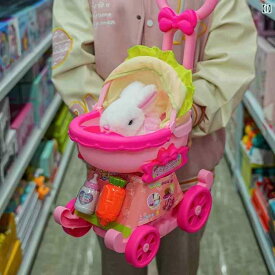 犬　ぬいぐるみ　おもちゃ ノラ ペット ベビー トロリー 猫 ウサギ 犬 ウォーキング 吠える シミュレーション 男の子と 女の子 プレイハウス 誕生日 おもちゃ