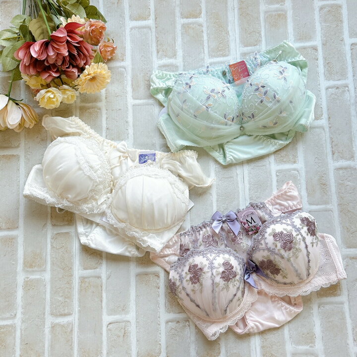 楽天市場】送料無料｜福袋｜大人可愛い ブラショーツセット 3セット  