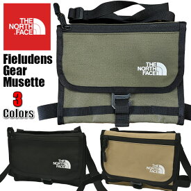 ノースフェイス ミュゼット 1L メンズ THE NORTH FACE Fieludens Gear Musette ショルダーバッグ サコッシュ 大容量 おしゃれ ビジネス 通学 通勤 ブランド 黒 カーキ ベージュ ブラック NM82206