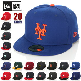 ニューエラ 59FIFTY キャップ 帽子 メンズ レディース キッズ NEW ERA MLB On-Field CAP オーセンティック チーム ロゴ ベースボールキャップ ブランド おしゃれ スポーツ ストリート ヒップホップ ダンス 衣装 ユニセックス 黒 赤 青 緑 B D P LA NY SOX