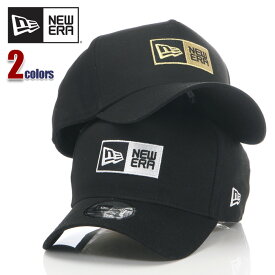 ニューエラ キャップ 940 メンズ レディース キッズ 帽子 NEW ERA 9FORTY A-Frame Box Logo ロゴ スナップバック ベースボールキャップ カジュアル ストリート ファッション ブランド サイズ調整式 フリーサイズ 黒 ブラック
