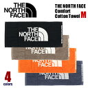 ノースフェイス タオル THE NORTH FACE ザ・ノース・フェイス Comfort Cotton Towel M 今治 日本製 綿100％ 抗菌 消臭加工 コットンタオル M スポーツタオル スポーツ プール ギフト プレゼント 黒 ベージュ オレンジ NN22101