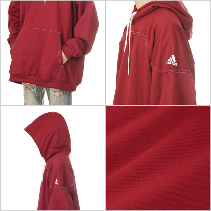 アディダス レイニングチャンプ ジップパーカー Sサイズ ボルドー  