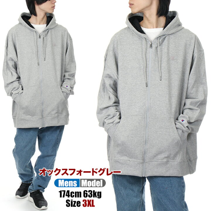 楽天市場】【ジップパーカー】【S～4XL】チャンピオン パーカー USA 