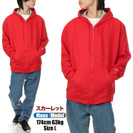 【ジップパーカー】【S～4XL】チャンピオン パーカー USAモデル ジップ スウェット メンズ レディース キッズ 大きいサイズ CHAMPION ジップアップ フルジップ ロゴ 無地 裏起毛 大きめ ゆったり 部屋着 秋 冬 防寒 暖かい おしゃれ ブランド グレー 白 黒 紺 XL LL 3L 4L 5L