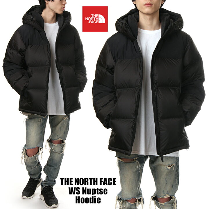 楽天市場 ノースフェイス ヌプシ ダウンジャケット メンズ レディース The North Face ダウン ジャケット ウィンドストッパー ヌプシフーディー ゴアテックス Gore Tex 大きいサイズ ビッグシルエット アウター アウトドア キャンプ 防寒 撥水 黒 L Xl ｓｐａｒｋ