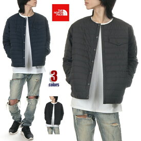 ノースフェイス ダウン ジャケット 襟なし メンズ レディース THE NORTH FACE ダウンジャケット ノーカラー WS Zepher Shell Cardigan ウィンドストッパー ゼファー シェル カーディガン 防寒 大きいサイズ アウトドア ブランド プレゼント 紺 グレー S M L XL ND92262