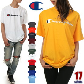 【セール】チャンピオン Tシャツ メンズ レディース キッズ CHAMPION ビッグT USAモデル ロゴ 半袖 大きいサイズ ビッグシルエット ビッグ ビッグサイズ ビッグT ロゴ 大きめ おしゃれ 部屋着 スポーツ カジュアル ブランド 綿100% 白 黒 紺 グレー オレンジ S M L XL XXL