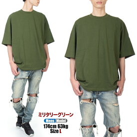 プロクラブ ヘビーウェイト ドルマンスリーブ Tシャツ メンズ レディース PRO CLUB Heavywide No Seam Dolman Sleeve Tee 厚手 無地 ドルマン ボックスシルエット 半袖Tシャツ 大きいサイズ ゆったり USAモデル ブランド S M L XL 2XL 3XL 黒 白 グレー 61pc0703