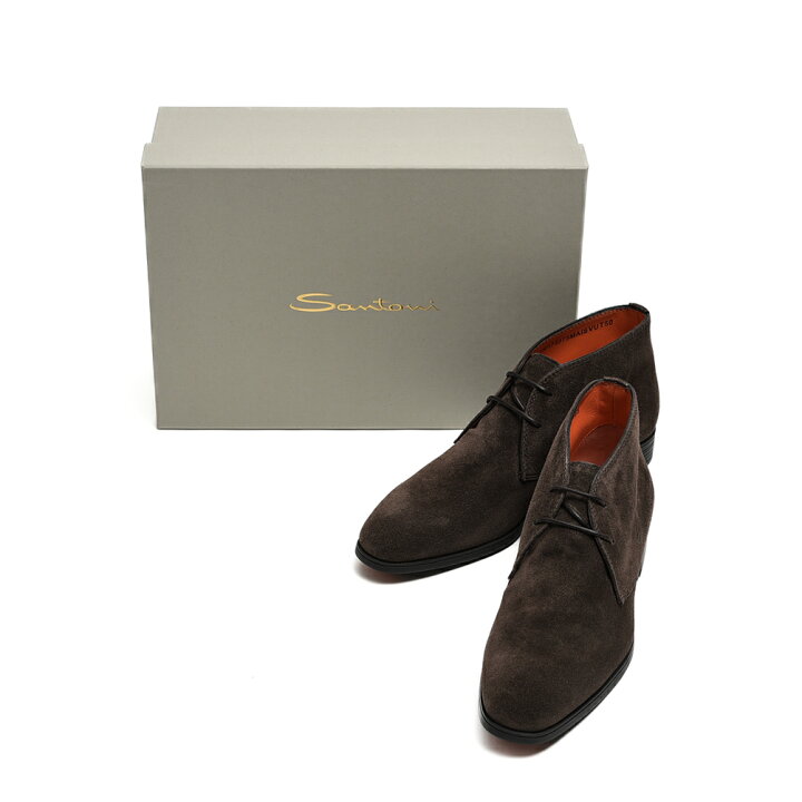 楽天市場】【SALE】 サントーニ Santoni スエードレザー チャッカ 