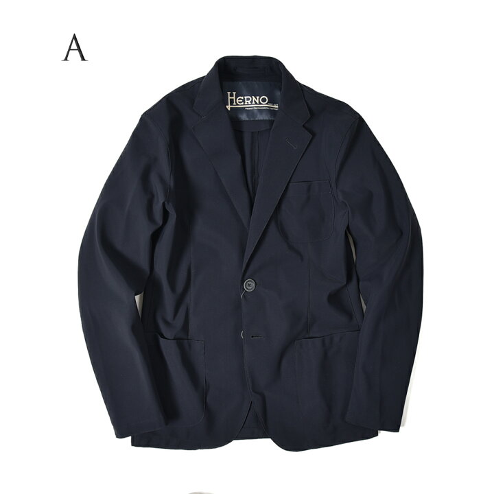 楽天市場】【SALE】 ヘルノ HERNO FIRST-ACT ブレザー ストレッチ  