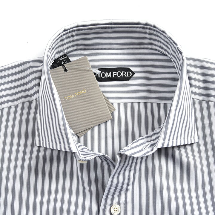 楽天市場】トムフォード TOM FORD ドレスシャツ ワイドカラー 長袖  