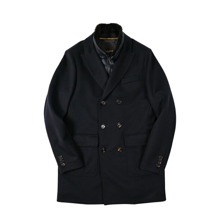 楽天市場】【半額以下】 ムーレー MOORER CUSANO-LE 立襟ファー付き  