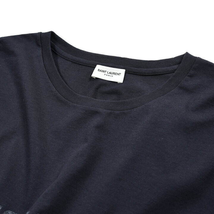 楽天市場】サンローラン SAINT LAURENT リバースTシャツ ラウンド 