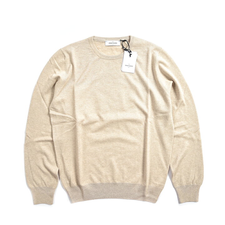 楽天市場】【SALE】 グランサッソ GRAN SASSO ニット セーター クルー 