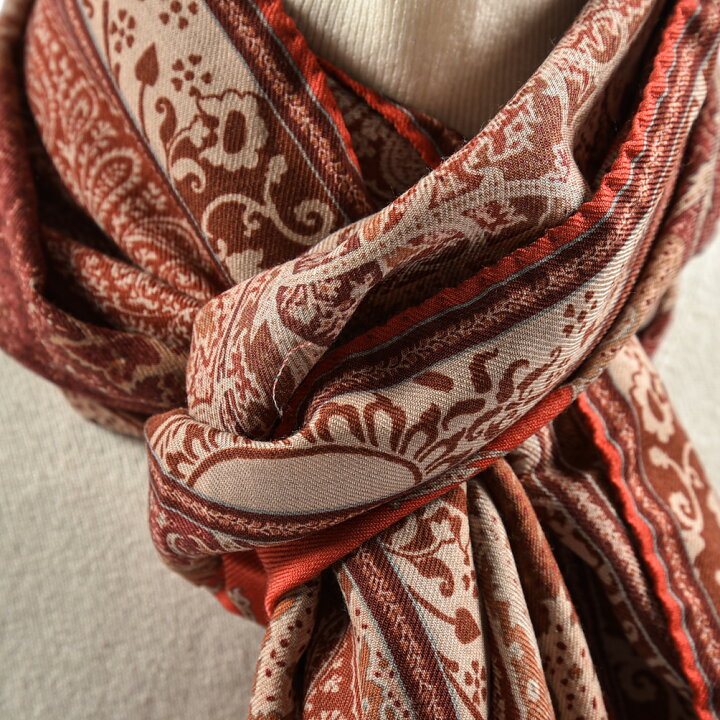 楽天市場】【SALE】 エトロ ETRO ストール マフラー 春 秋 3シーズン 