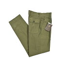 【SALE】 ベルウィッチ BERWICH FATIGUE185-GD ファティーグ ベイカーパンツ ノータック チノ パンツ 春夏 メンズ コットンストレッチ カーキグリーン イタリア ブランド MADE IN ITALY
