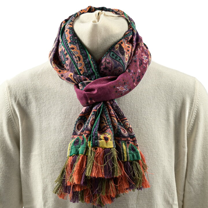 楽天市場】【Winter SALE】 エトロ ETRO ストール マフラー 秋冬 