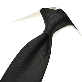 【SALE】【P20倍】 カナーリ CANALI ネクタイ ソリッドタイ オールシーズン メンズ シルク 100% ブラック イタリア ブランド MADE IN ITALY ビジネス ギフト プレゼント フォーマル 冠婚葬祭