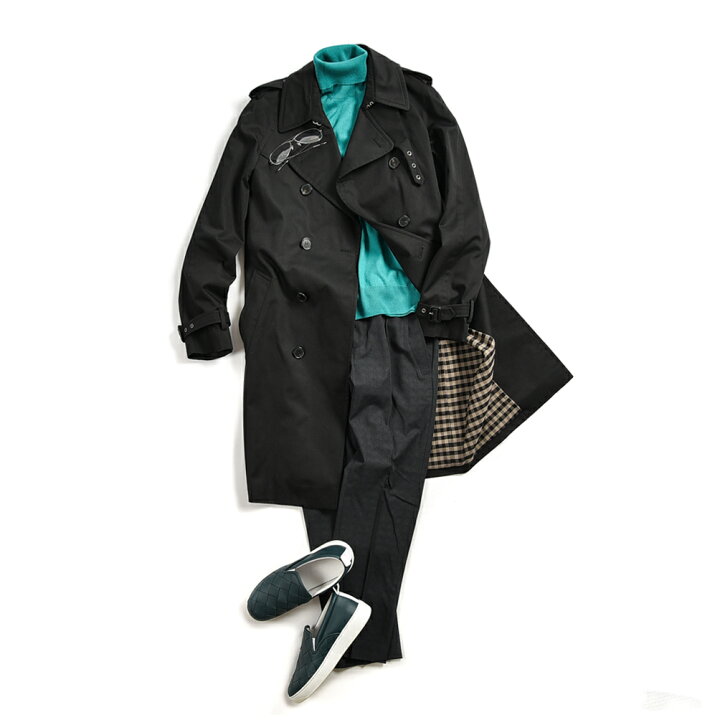 楽天市場】サンローラン SAINT LAURENT ダブルブレスト トレンチコート  