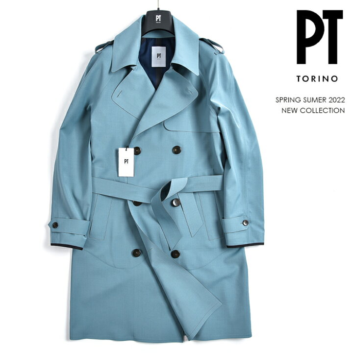 楽天市場】【半額以下】 ピーティートリノ PT TORINO トレンチ コート  