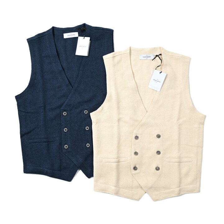 楽天市場】【SALE】 グランサッソ GRAN SASSO LINO-COTTON 麻混 ニット 