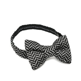 【半額以下】 トムフォード TOM FORD パピヨン 蝶ネクタイ ボウタイ メンズ シルク 100% ヘリンボーン ブラック×ホワイト イタリア ブランド MADE IN ITALY フォーマル パーティー 結婚式 ギフト プレゼント