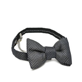 【半額以下】 トムフォード TOM FORD パピヨン 蝶ネクタイ ボウタイ メンズ シルク 100% ヘリンボーン ネイビー イタリア ブランド MADE IN ITALY フォーマル パーティー 結婚式 ギフト プレゼント