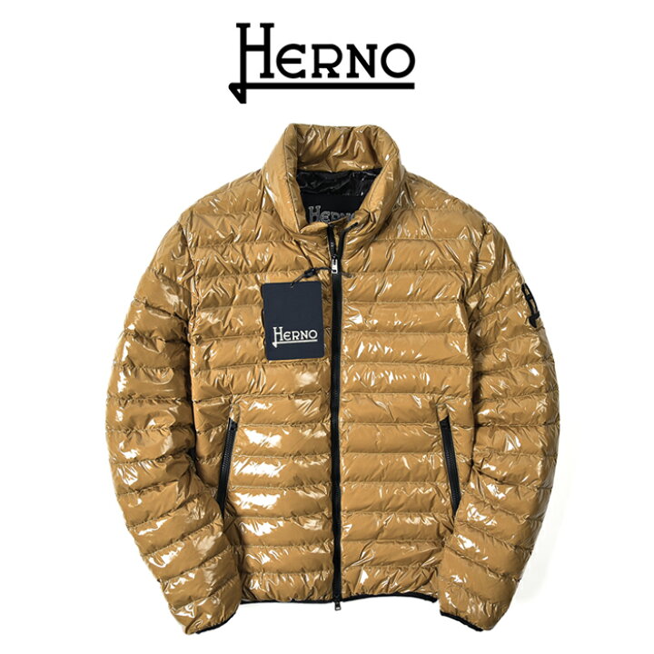 楽天市場】ヘルノ HERNO GLOSS ボンバージャケット ライトダウン 