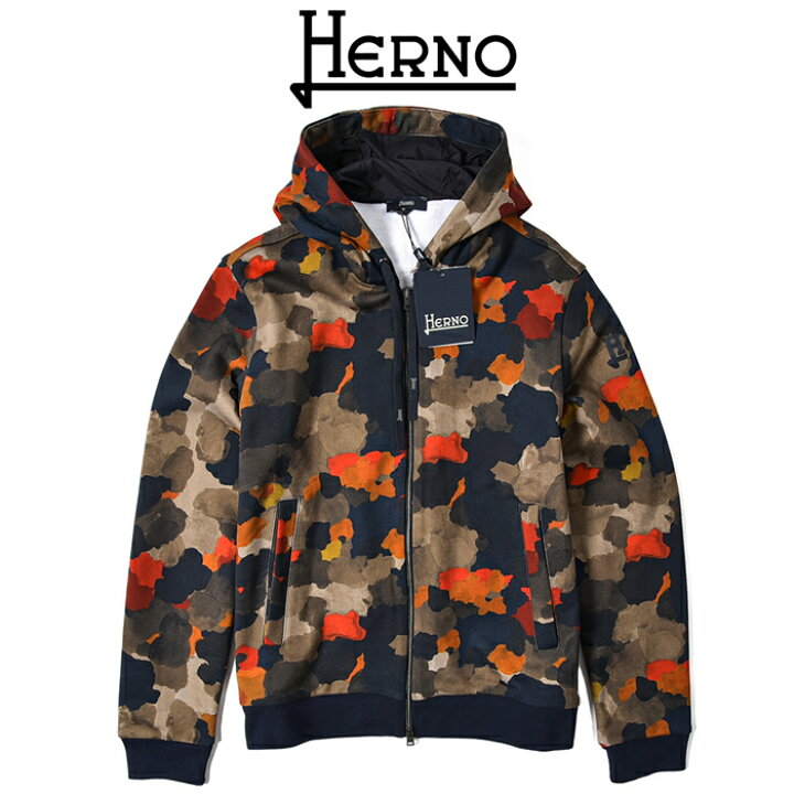 楽天市場】【半額以下】 ヘルノ HERNO SPRING CAMO SWEATER ジップ 