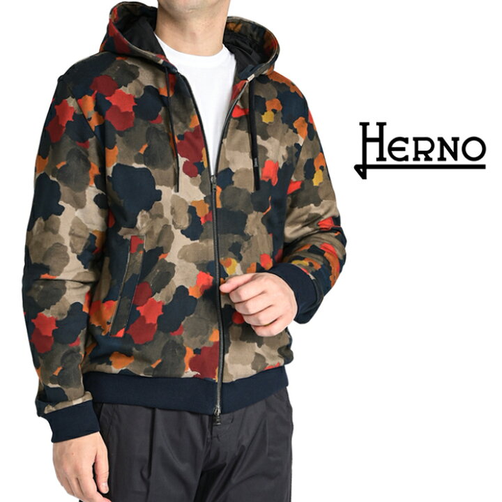 楽天市場】【半額以下】 ヘルノ HERNO SPRING CAMO SWEATER ジップ 