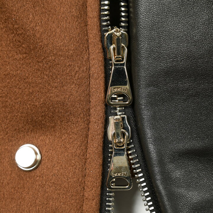 楽天市場】エンメティ EMMETI URBINO ボンバージャケット 異素材コンビ  