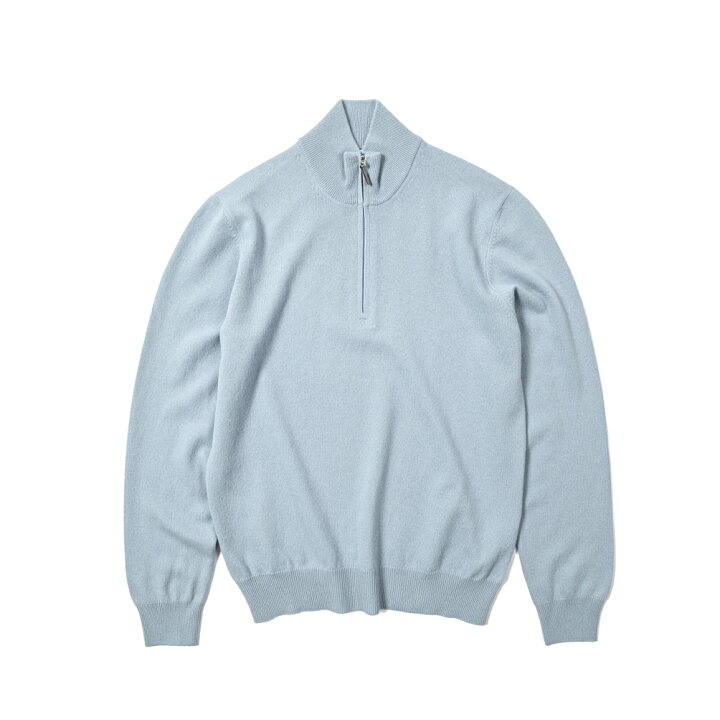 楽天市場】グランサッソ GRAN SASSO ウールカシミヤ ハーフジップ 