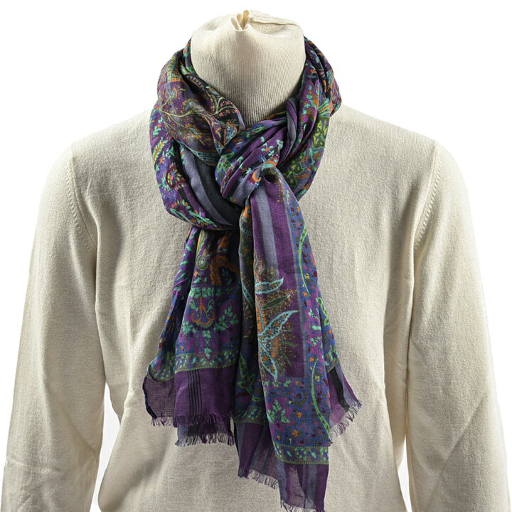 楽天市場】《冬セール》 エトロ ETRO ストール 春夏 秋 3シーズン  