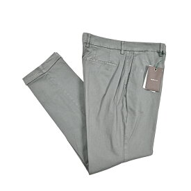 【クリアランス】【半額以下】 ベルウィッチ BERWICH YRETRO-GD レトロ スラックス ノータック チノパンツ 秋冬 メンズ コットン リヨセル ストレッチ グレー イタリア ブランド MADE IN ITALY