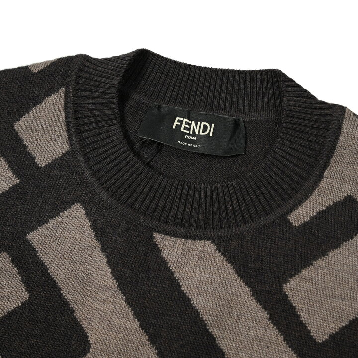 楽天市場】【Winter SALE】 フェンディ FENDI FFモチーフ ニット 