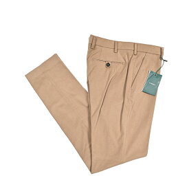 【クリアランス】【半額以下】 ベルウィッチ BERWICH MORELLO モレロ コットンスラックス ノータック パンツ 秋冬 メンズ コットン ストレッチ ブラウン イタリア ブランド MADE IN ITALY