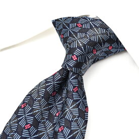 【P10倍】【半額以下】 エトロ ETRO ネクタイ メンズ シルク 100% 総柄 ブルー イタリア ブランド MADE IN ITALY ビジネス ギフト プレゼント ラッピング無料