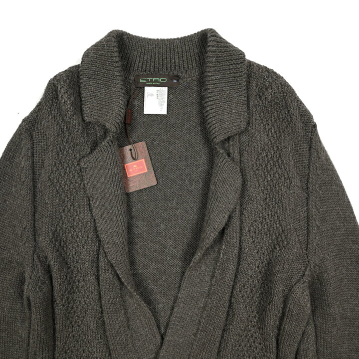 楽天市場】エトロ ETRO ニットジャケット カーディガン 長袖 秋冬 