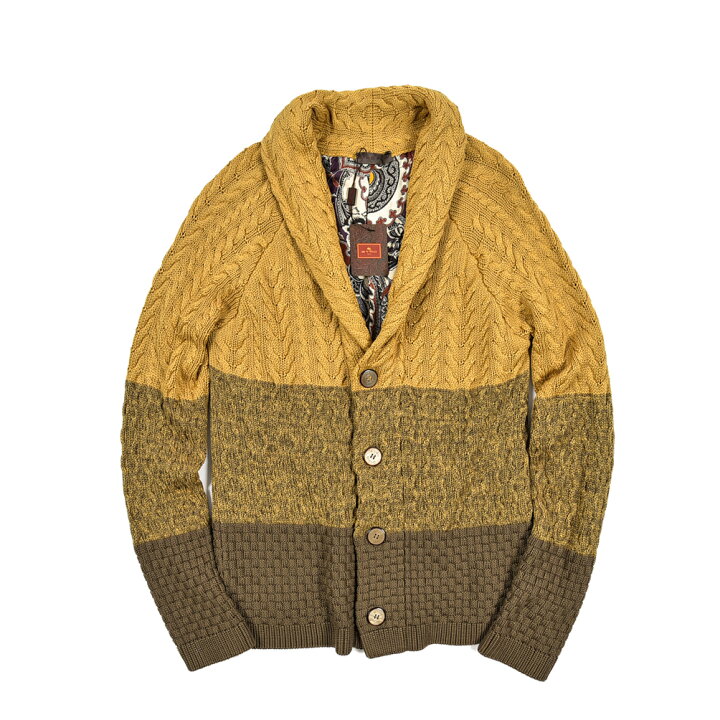 楽天市場】エトロ ETRO ショールカラー ニットカーディガン ミドル 