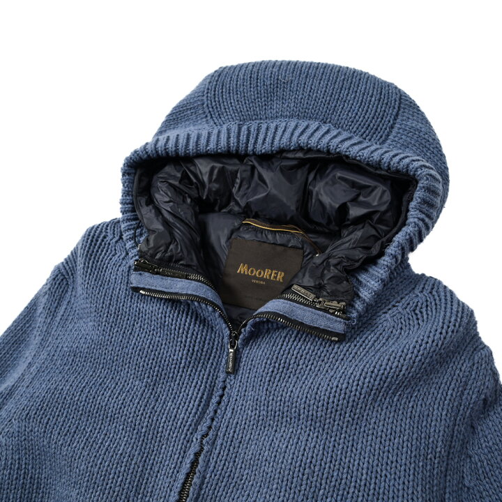 楽天市場】【SALE】 ムーレー MOORER OCEAN-MA 3way ダウンニット 