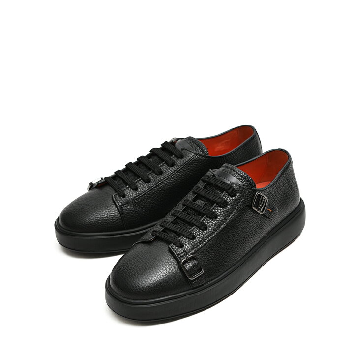 楽天市場】【SALE】 サントーニ Santoni タンブルレザー スニーカー  